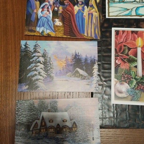 Christmas cards like new, set of 13 with envelopes