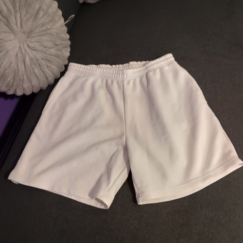 Stradivarius women's shorts used, white, sizes S/M