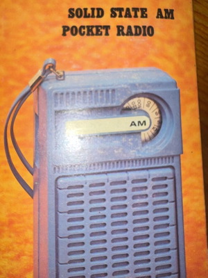 Radio set of two functional radios from the 1970s