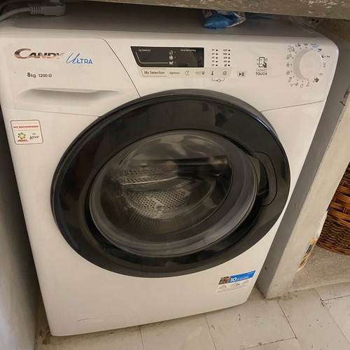 Candy Ultra washing machine like new, 8 kg capacity