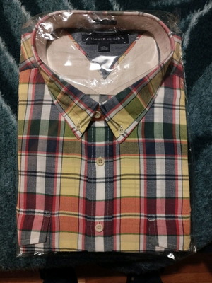 Tommy Hilfiger XXL shirt new multicolor long sleeves
