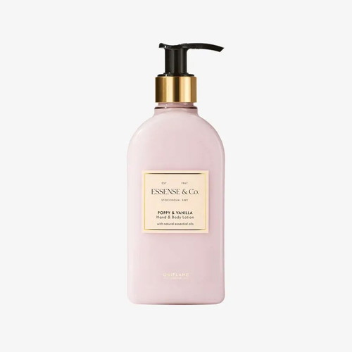 Essense&Co. Poppy & Vanilla Hand & Body Lotion 300ml new