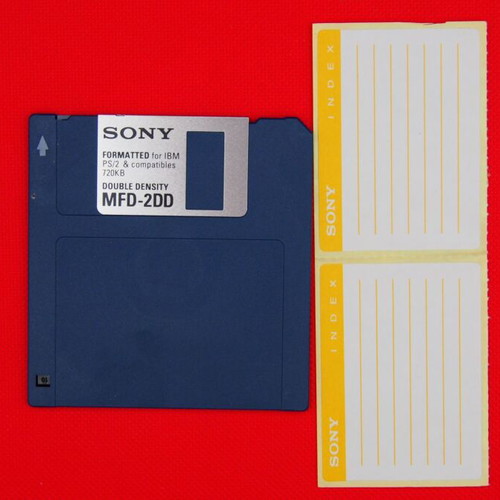 Sony MFD-2DD floppy disk new