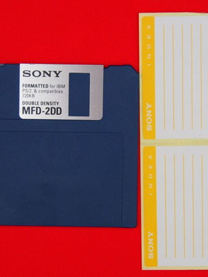 Sony MFD-2DD floppy disk new