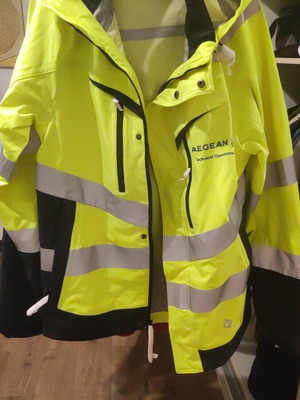 Aegean Waterproof Aircraft Mechanic Jacket New Size M