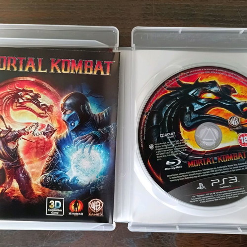 Mortal Kombat PS3 game like new