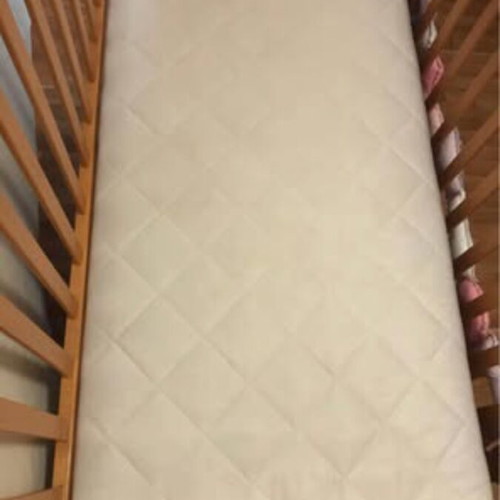 Cot with Grecostrom coco latex mattress like new, large with drawers