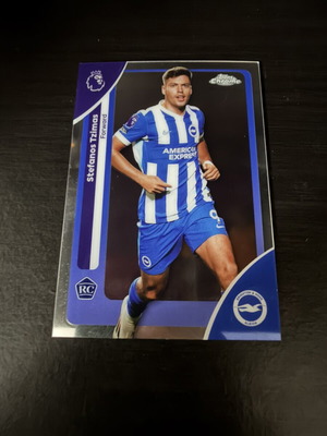 2025-26 Topps Chrome Stefanos Tzimas RC #42 Brighton Premier League card