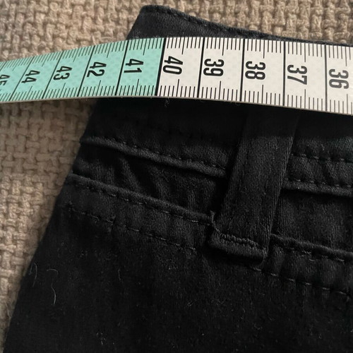 Capri elastic jeans pants size M Rococo new, black