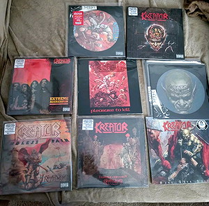 8 βινύλια Kreator