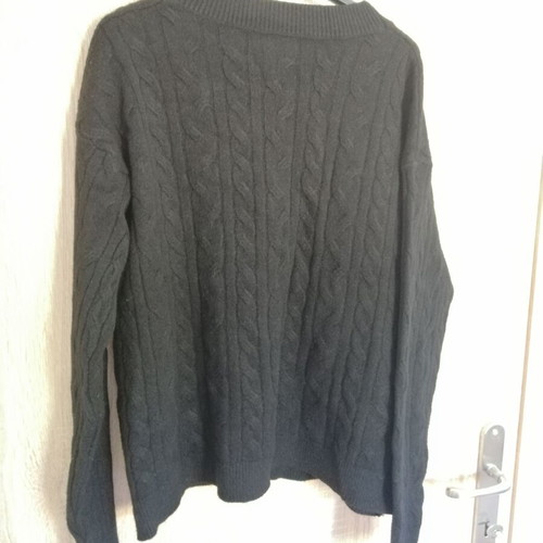 Oversize cardigan size S-M black new, very soft