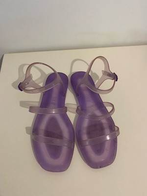 Jelly flops Zara μεταχειρισμένες, μωβ, νούμερο 37