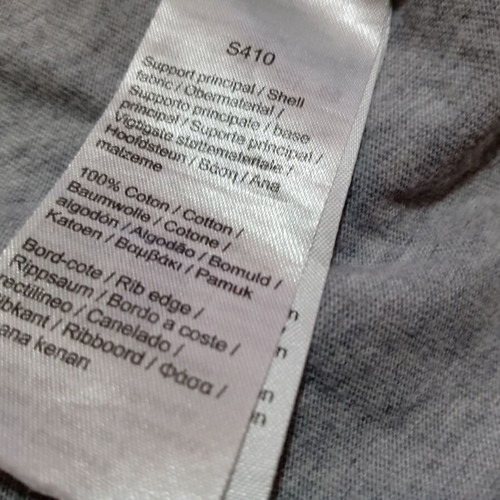 Lacoste Relaxed Fit Long Sleeve Shirt Grey Size S Like New
