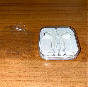 Apple EarPods Earbuds Handsfree με Βύσμα 3.5mm ολοκαίνουργια-αχρησιμοποίητα