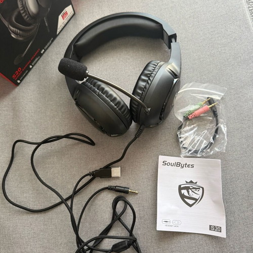 SoulBytes gaming headset like new