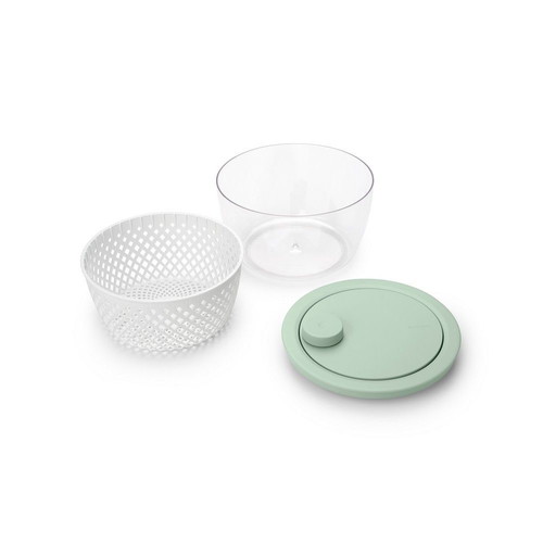 Brabantia Tasty+ Jade Green Salad Spinner new