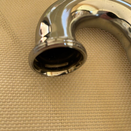 Metal sink siphon like new