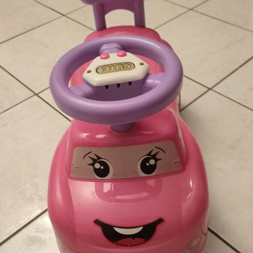 Lorelli My Friend Ride On Car walker, pink and purple