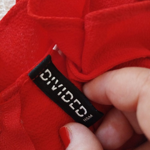 H&M jumpsuit in bright red, size 42, like new