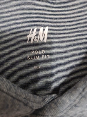 Μπλούζα ανδρική H&M Νο L slim fit σαν καινούργια