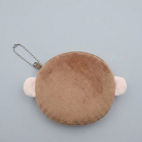 Wallet new, small for coins or keys, brown