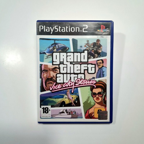 Grand Theft Auto Vice City Stories PS2 game like new, English version