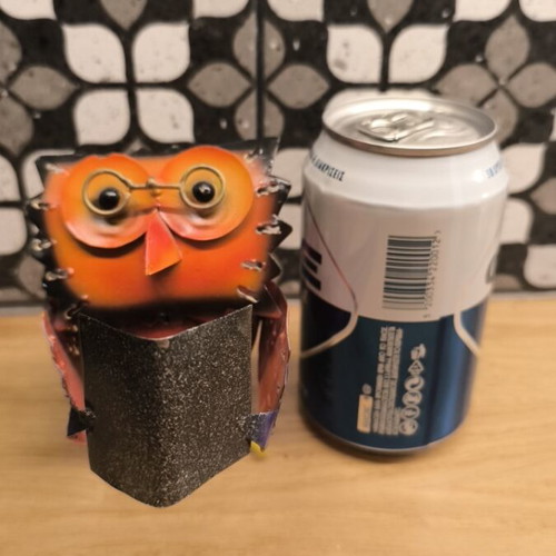 Metal decorative owl like new