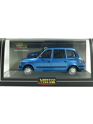 London Taxi 1998 μπλε TX1 1:43 μεταλλικό μοντέλο Vitesse καινούργιο