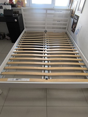 IKEA Tarva bed with JYSK Horka PS50 mattress like new