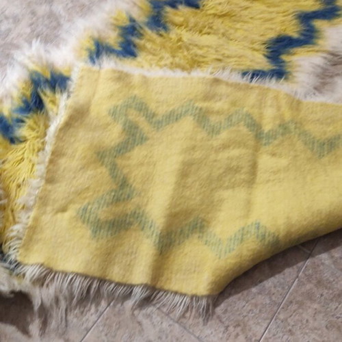 Flokati rugs like new, set of 3, traditional wool