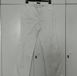 Lecomte white pants new, size 44, cotton blend