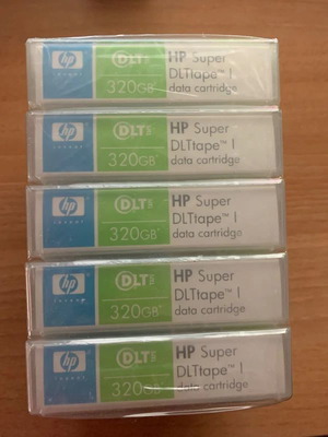 HP Super DLT-1 tape 320GB data cartridge