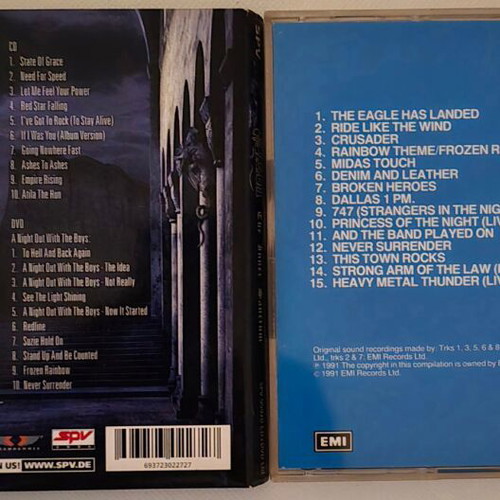 Saxon CD pack The Inner Sanctum Limited Edition and Best Of, like new