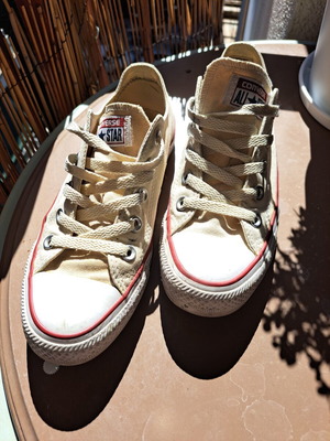 Converse All Star παπούτσια νούμερο 36 σαν καινούργιο, κρεμ χρώμα