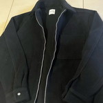 Bershka men's jacket black like new, size XS