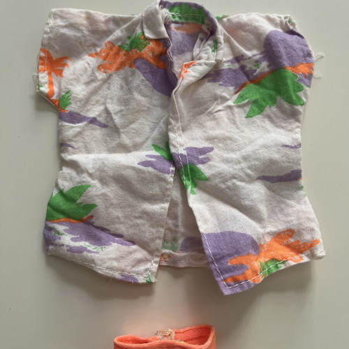 Bibi-Bo doll vintage clothing set like new from 1980s