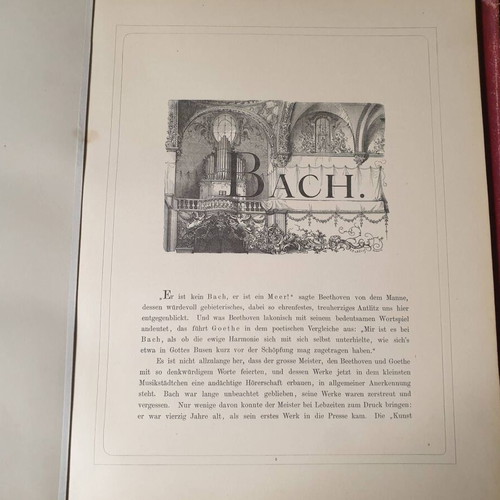 Gallerie Deutscher Tondichter book used, biographies of 12 German composers