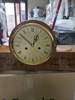 Ρολόι τζακιού Jantar μεταχειρισμένο, vintage, λειτουργικό