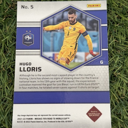 Panini Mosaic FIFA Road to World Cup 2021-22 Hugo Lloris card