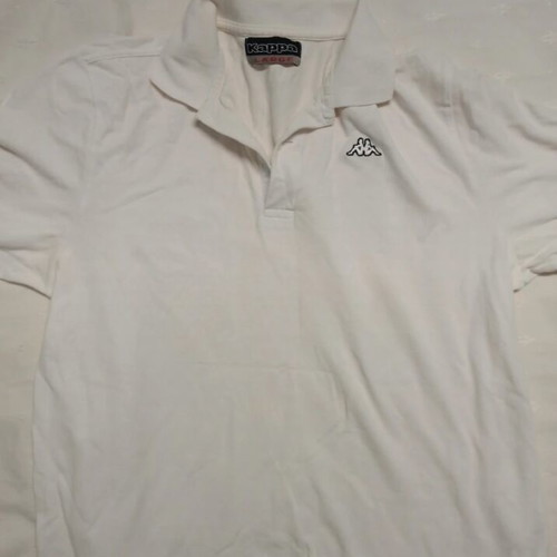 Kappa Tee used, size large, black and white