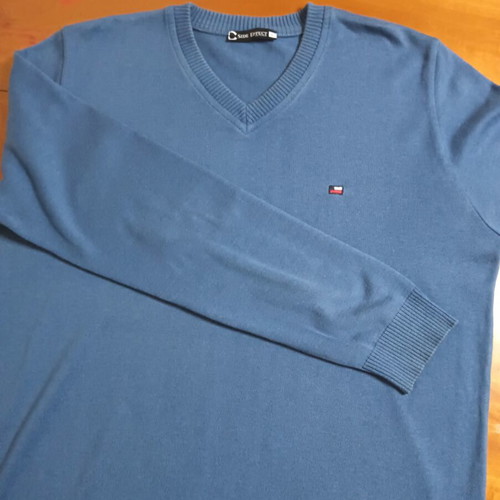 Men's blue sweater XL used