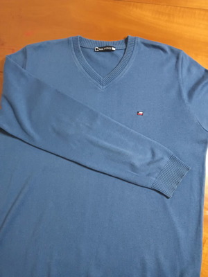 Men's blue sweater XL used