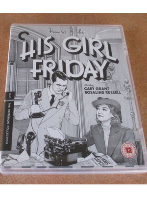 His Girl Friday / The Front Page Criterion Blu-ray σαν καινούργιο