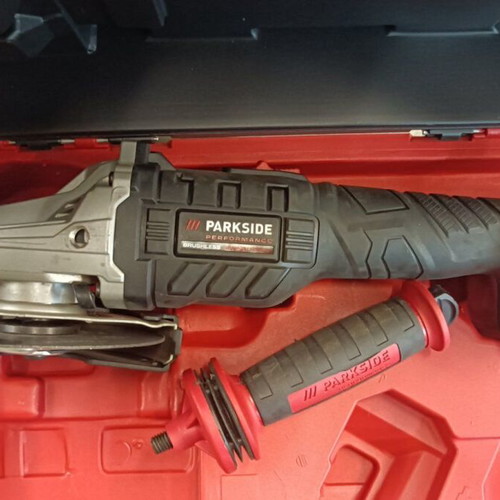 Parkside 20V Cordless Angle Grinder, brushless motor