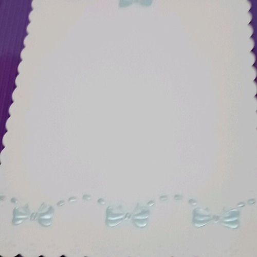 Baptism invitation boy new (16.5+11.5cm) with envelope