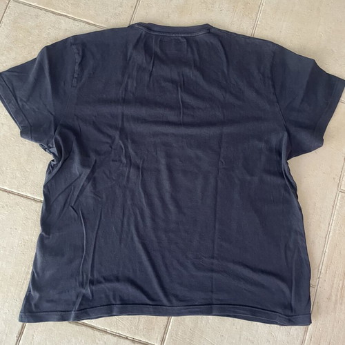 T-shirt Abercrombie & Fitch and Hollister pack of 2, used, size XXL, blue and white
