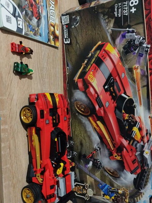 Lego Ninjago and car new with box, instructions and Lloyd figures