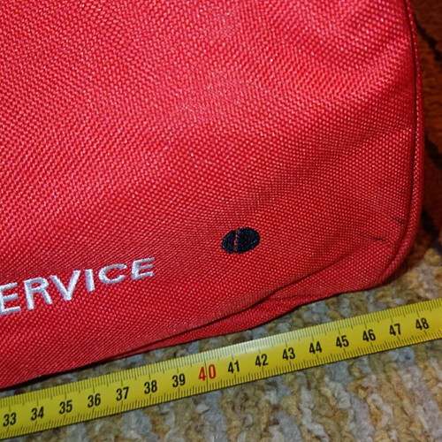 Ducati bag set like new, red