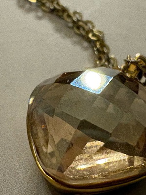 Swarovski necklace gold like new