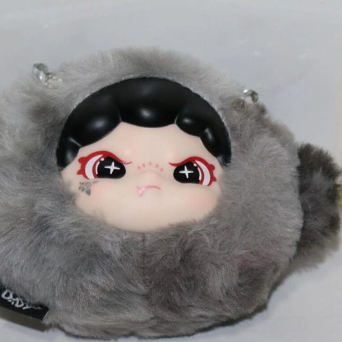 Dora anime girl plush keychain toy